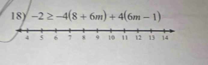 -2≥ -4(8+6m)+4(6m-1)