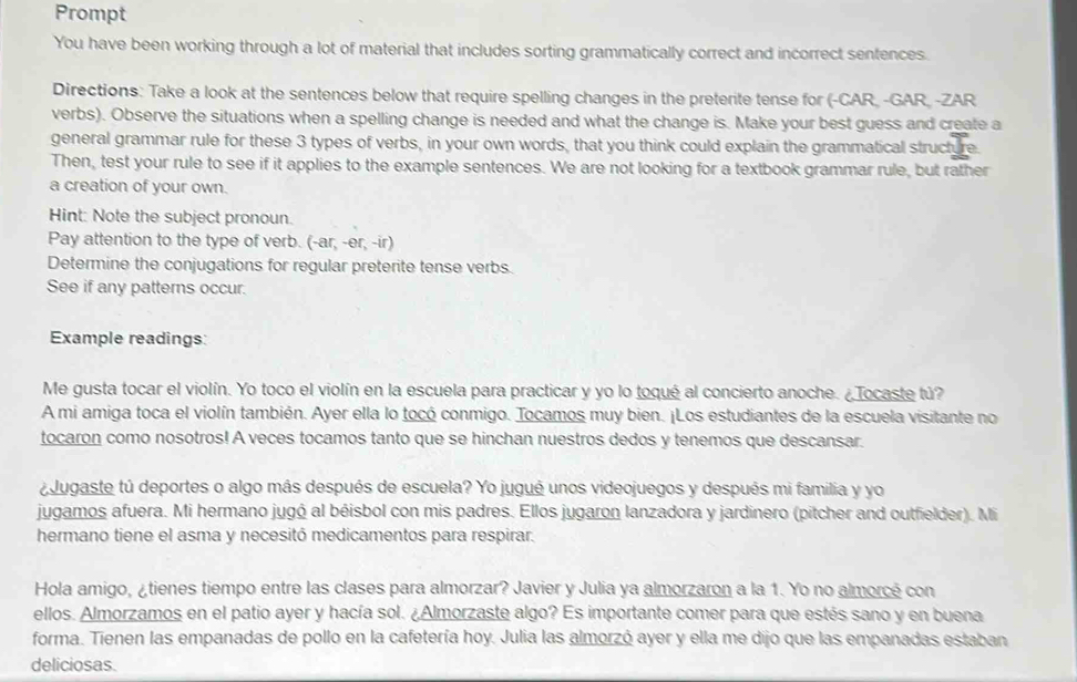 Solved: Prompt You have been working through a lot of material that ...