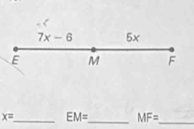 x= _ EM= _ MF= _