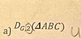 D_G,2(△ ABC)