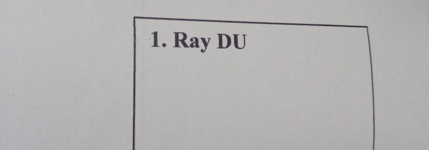 Ray DU