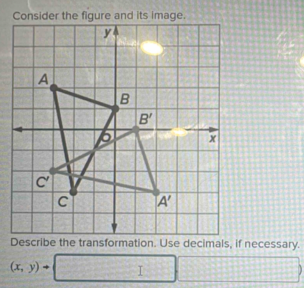 (x,y)to □ 7°