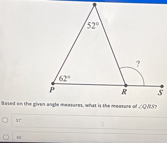 57°
66°