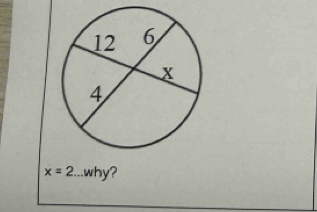 x=2....why?