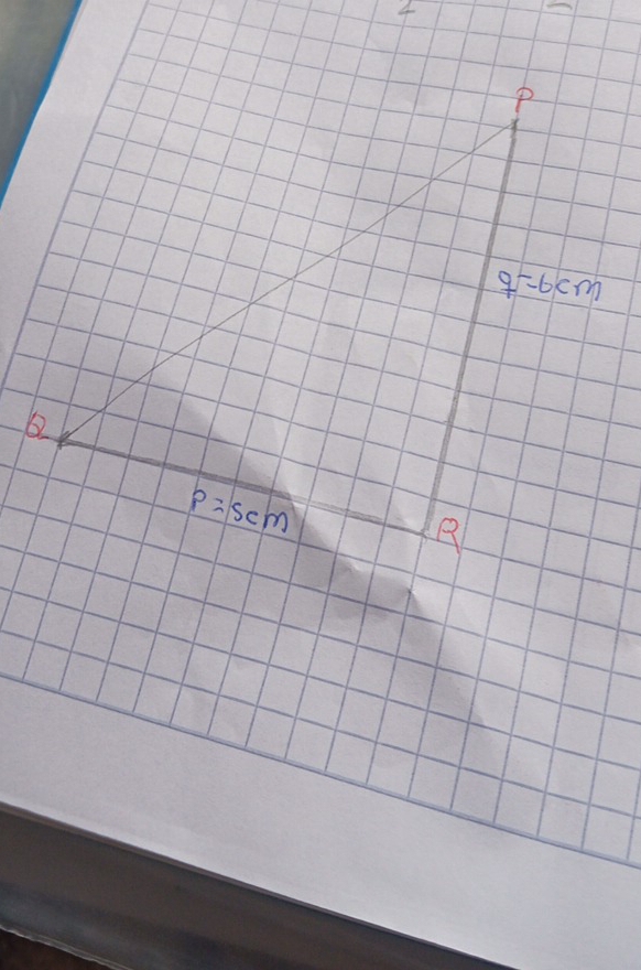 P
q=6cm
12
p=5cm