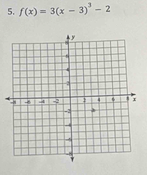 f(x)=3(x-3)^3-2