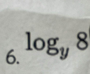 log _y8