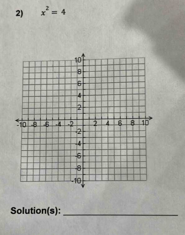 x^2=4
Solution(s):_