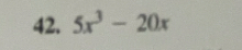 5x^3-20x