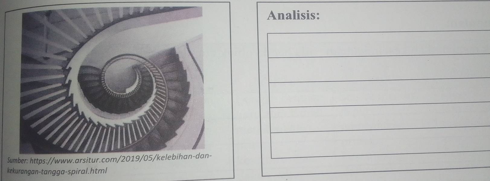 Analisis: 
S 
kekurangan-tangga-spiral.html