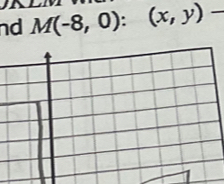 nd M(-8,0):(x,y)-