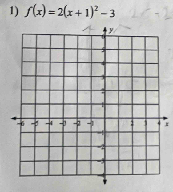 f(x)=2(x+1)^2-3
x