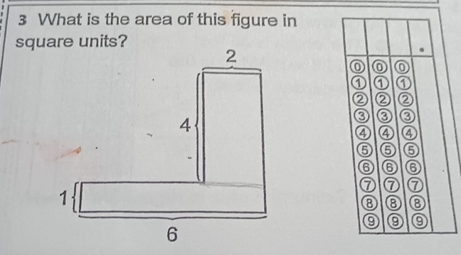 What is the area of this figure in