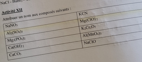 NaCl-BaBr2
A