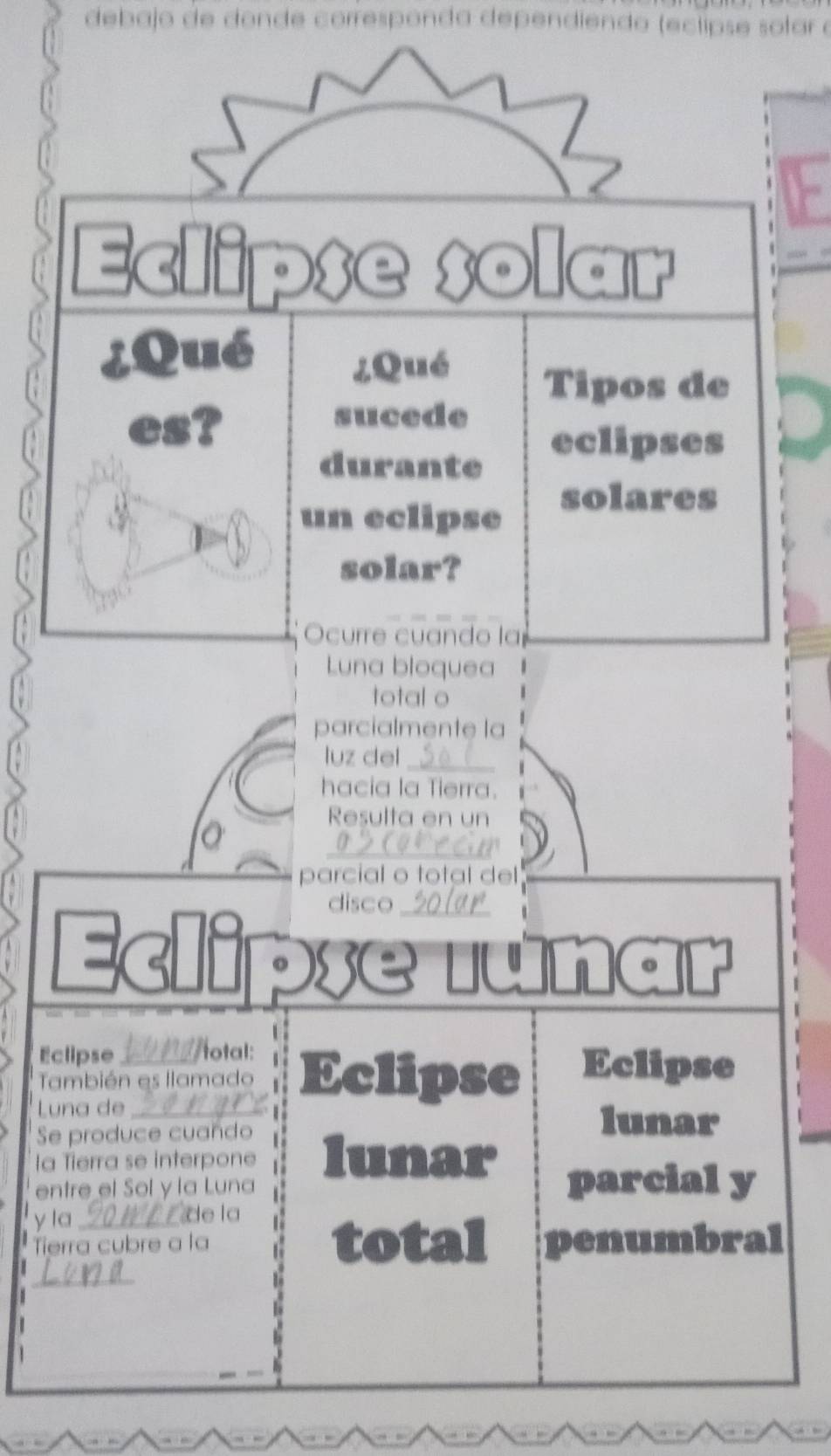 debajo de donde corresponda dependiendo (eclipse solar a 
Ecl 
Ta 
Lun 
Se 
la T 
ent 
y la 
Tieral 

|