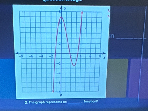 in 
_ 
Q. The graph repr_