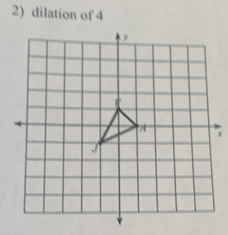 dilation of 4