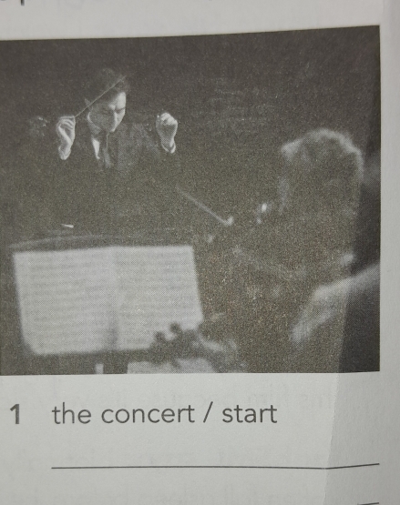 the concert / start 
_