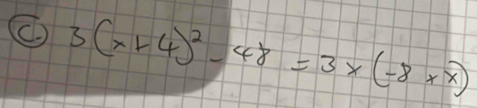 ( 3(x+4)^2-48=3* (-8* x)