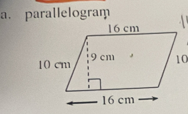 parallelograṃ