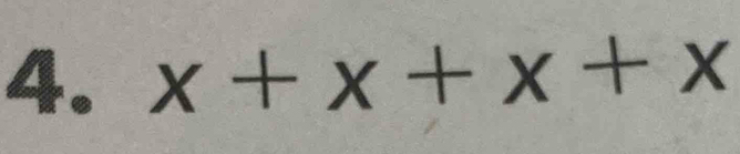 x+x+x+x