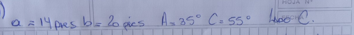 a=14 pre 5b=20 pics A=35°C=55° △000.