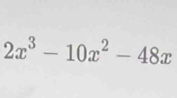 2x^3-10x^2-48x