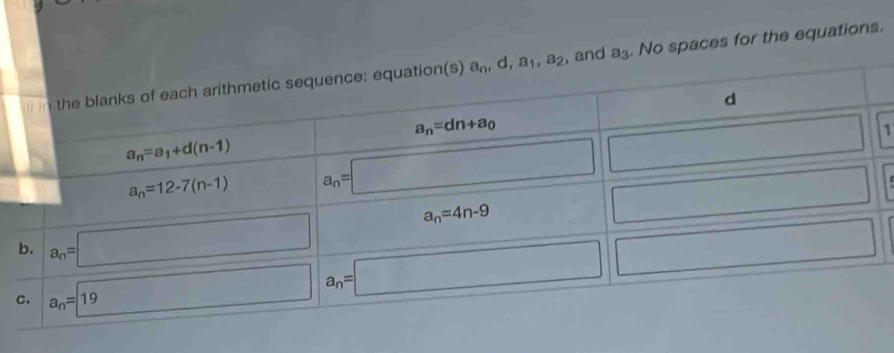 paces for the equations,
1