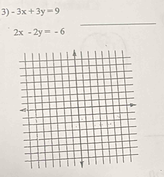 -3x+3y=9
_
2x-2y=-6