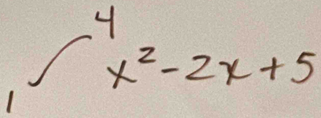 ∈t^4x^2-2x+5