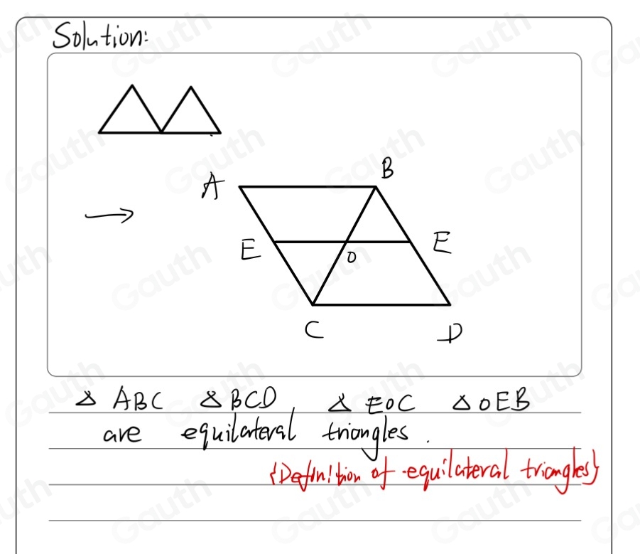 Solved: Six toothpicks make two equilateral triangles. Move two ...