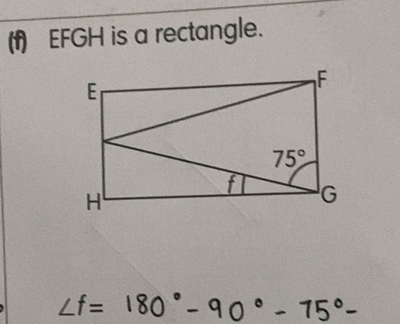 EFGH is a rectangle.