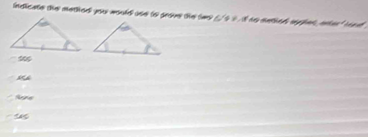 indicate the methed you would uso to grove the two _ s i , i to methed wghet , mtert ted .
s6
None
Cs