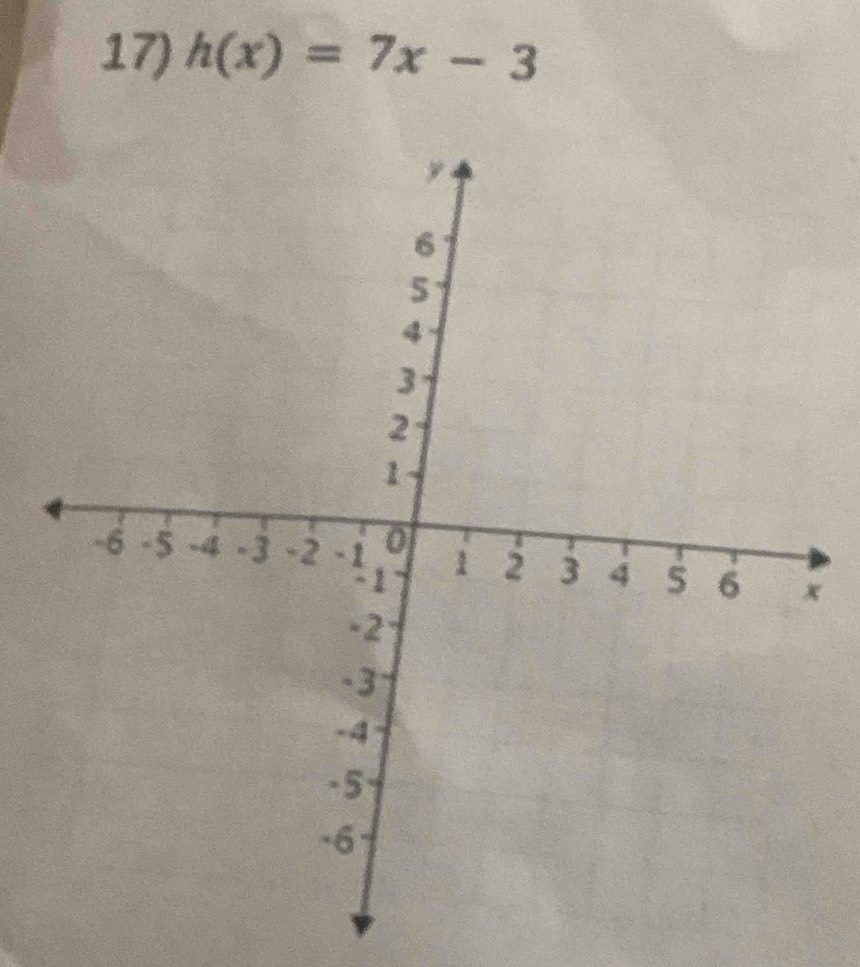 h(x)=7x-3