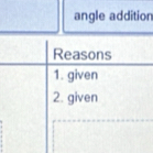 angle addition