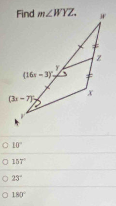 10°
157°
23°
180°