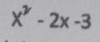 x2-2x-3