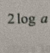 2log a