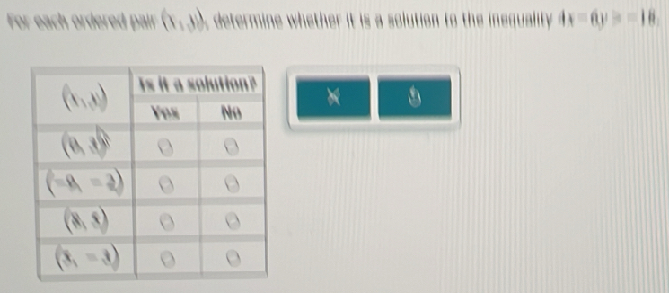 (1,1)
W=6y=18