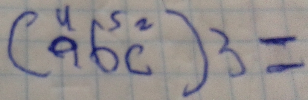 (beginarrayr ubb^5c^2)3= endarray