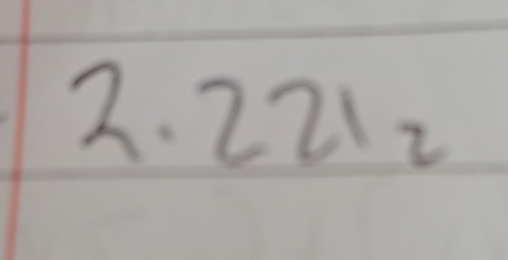 2. 2212