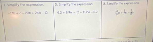 frac 5+35