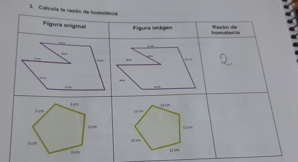 Calcula la razó