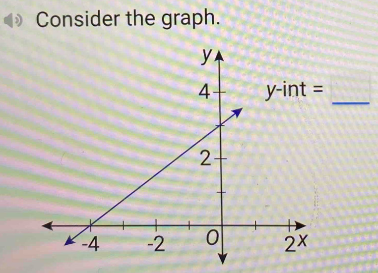 Consider the graph.
_