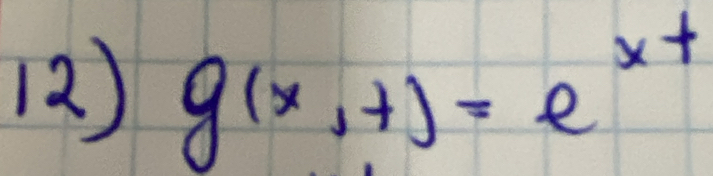 g(x,f)=e^(x+)