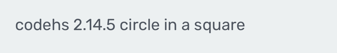 codehs 2.14.5 circle in a square