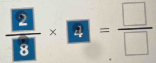 frac 21=frac □ = □ /□  