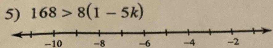 168>8(1-5k)
-10 -8 -6