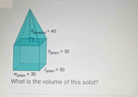 What is the volume of this solid?