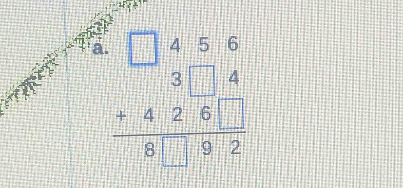 a beginarrayr □ 4.5&5□ 4 +426□ &4 +4endarray